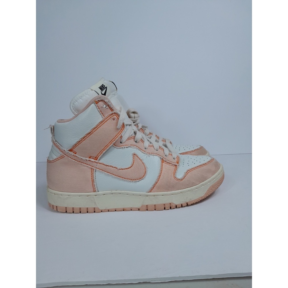Nike Dunk High 1985 Arctic Orange White Cream Women Sz 10 Sneakers